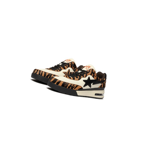 A BATHING APE Bape Cny Straßen Sta M1 Mid Sneakers Damen Braun | 07459GPMX