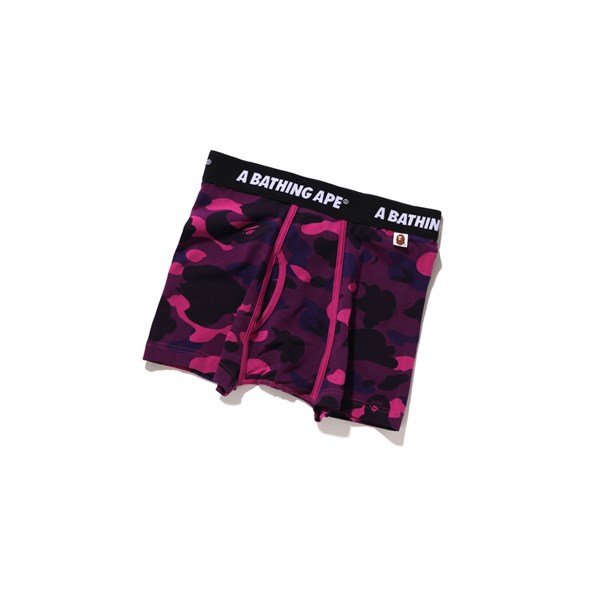 A BATHING APE Bape Color Camo Trunks Boxers Boxer Herren Lila | 24791IXFS
