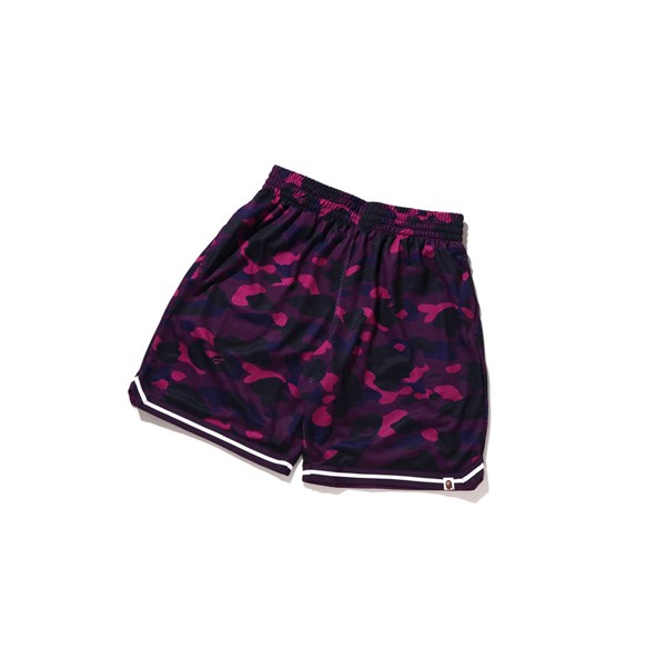 A BATHING APE Bape Color Camo Weite Fit Basketball Kurze Hose Herren Lila | 25846WJSI
